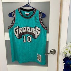 Grizzlies Jersey L-G-G 14/16 Bibby 1998-99 Swingman Mitchell Ness
